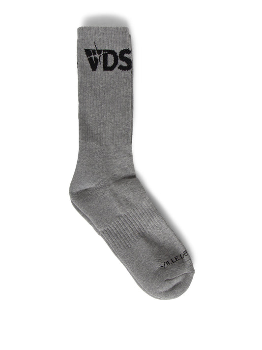 LOGO SOCK HEATHER